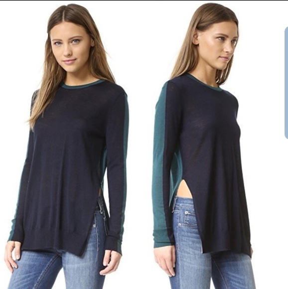 rag & bone Sweaters - Rag & Bone Cashmere Verity 2 Toned Pullover Sz S